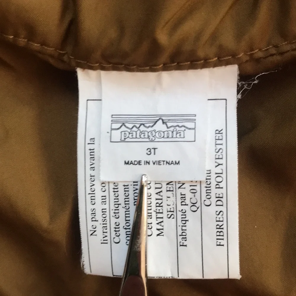 Patagonia reversible jacket